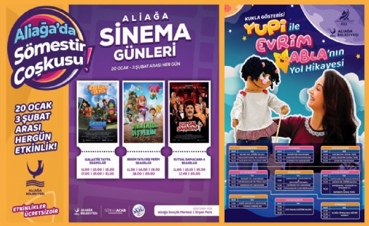 Aliağa'da sömestr coşkusu başlıyor