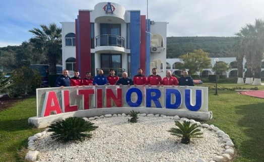 Altınordu'nun yeni transferleri iş başında