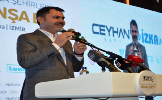 Bakan Kurum'dan Büyükşehir'e rest: İzmir'i beceriksizliğe terk etmeyeceğiz