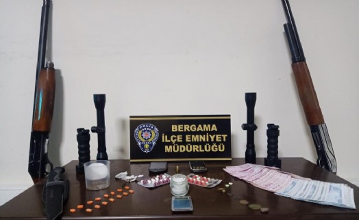 Bergama'da uyuşturucu operasyonu: 2 tutuklama