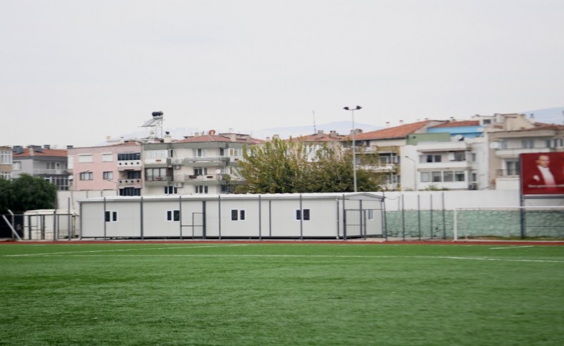 Bornova Şehir Stadı’na yeni soyunma odaları