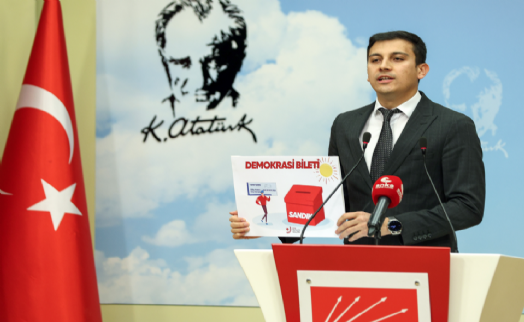 CHP, 'Demokrasi Bileti' kampanyası başlatacak