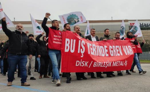 Fabrikadaki grev ‘milli güvenliği bozduğu' gerekçesiyle ertelendi