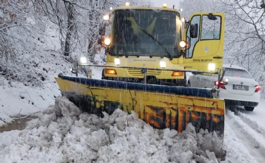 Ödemiş Belediyesi'nden kış teyakkuzu!