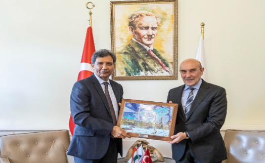 Soyer, Hindistan Büyükelçisi'ni ağırladı