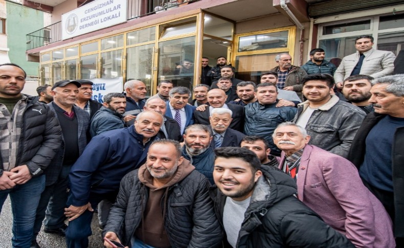 Soyer’den Cengizhan Erzurumlular Derneği'ne ziyaret