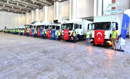 İzmir'den afet bölgesine tam destek