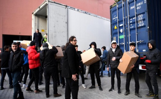 Bornova'dan kardeş kente dost eli