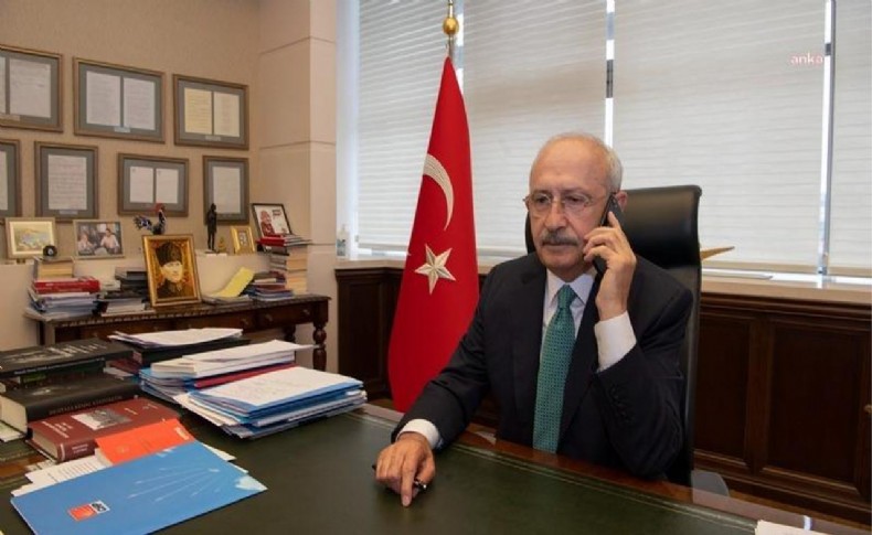 Kılıçdaroğlu'ndan Erkan Baş'a 'geçmiş olsun' telefonu