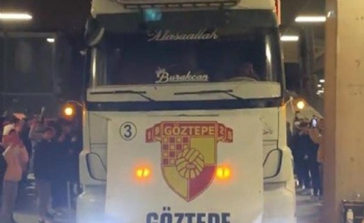Göztepe'den 6 tır yardım