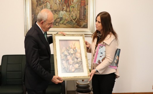 Başkan Çalkaya'dan CHP Lideri Kılıçdaroğlu'na ziyaret