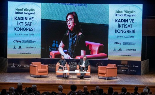 Bekir Ağırdır ve Özlem Kaygusuz Kadın ve İktisat Kongresi'nde konuştu