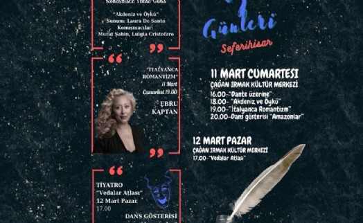 2. Akdeniz Öykü Günleri, 11-12 Mart'ta Seferihisar'da yapılacak