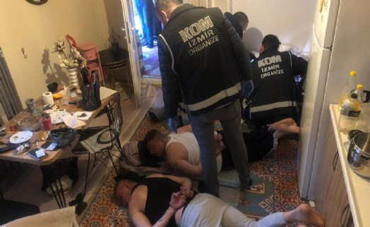 İzmir polisinden suç örgütüne 