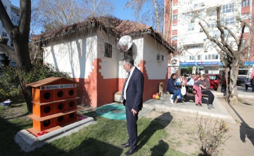 Bayraklı'da kedi evlerinin sayısı 20'ye yükseldi!