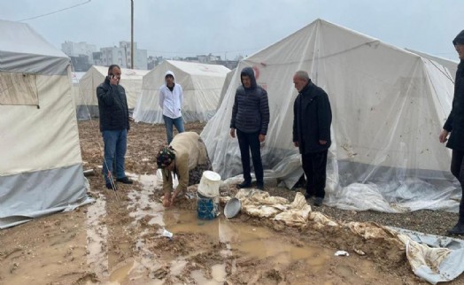 CHP'li Arslan'dan iktidara sel tepkisi: ‘Uygun yere çadır kuramayan iktidar'