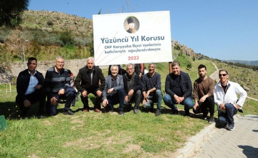 Karşıyaka'ya “100. Yıl Korusu”