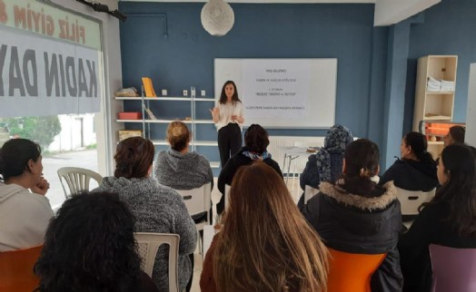 Çiğli'de Kadın ve Sağlık Atölyesi Eğitimleri devam ediyor