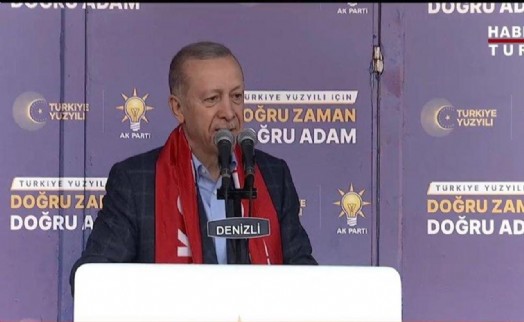 Erdoğan Denizli'den Büyükşehir'e yüklendi: 