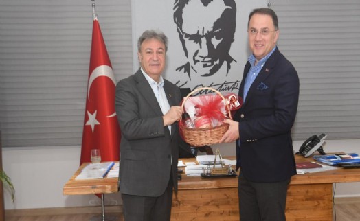 Başkan Çalık'tan Başkan İduğ'a ziyaret