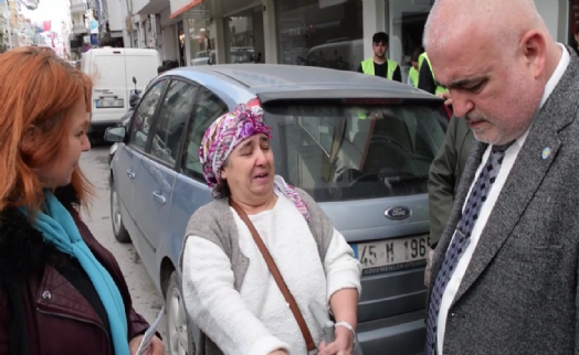 Vatandaş İYİ Partili Keskin'e dert yandı...