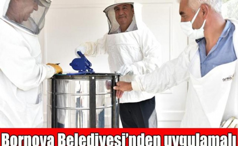 Bornova Belediyesi’nden uygulamalı arıcılık eğitimi