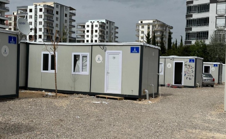 İzmir Büyükşehir Belediyesi’nin Adıyaman’da kurduğu konteyner kent hizmete girdi