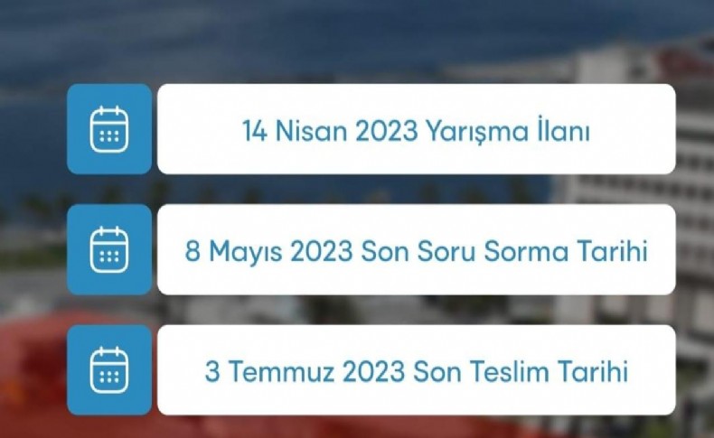 İzmir Büyükşehir Belediyesi, Şehir Meclisleri fikir projesi yarışması açtı