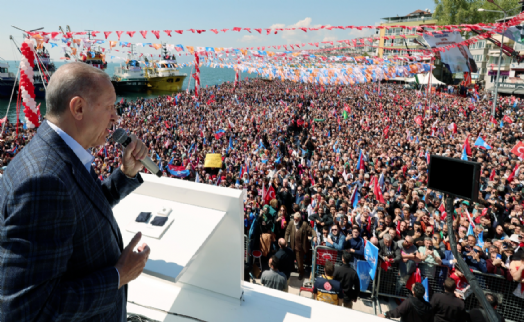 Cumhurbaşkanı Erdoğan: Biz TOGG'u, TCG Anadolu'yu, Kızılelma'yı geliştirirken...