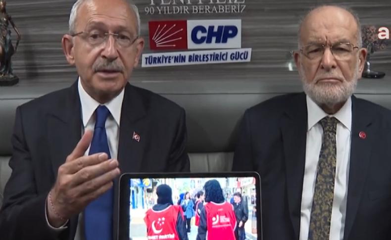 Kılıçdaroğlu ve Karamollaoğlu'ndan 'birleşe birleşe' mesajı