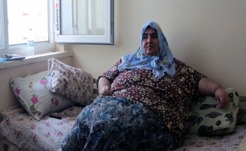 210 kilogram ağırlığında, 5 yıldır evinden dışarı çıkamıyor