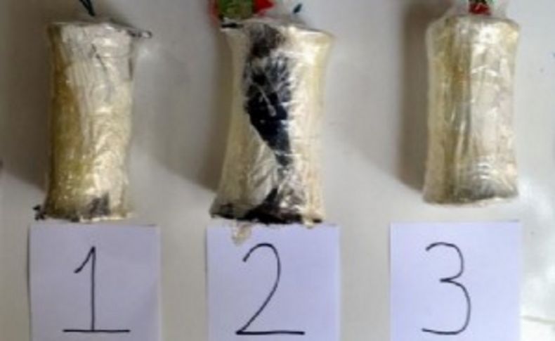 PKK'lı bir terörist çantasında bomba ile yakalandı