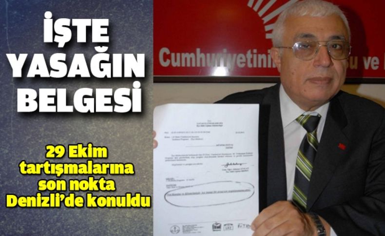 29 Ekim tartışmalarına belgeli cevap