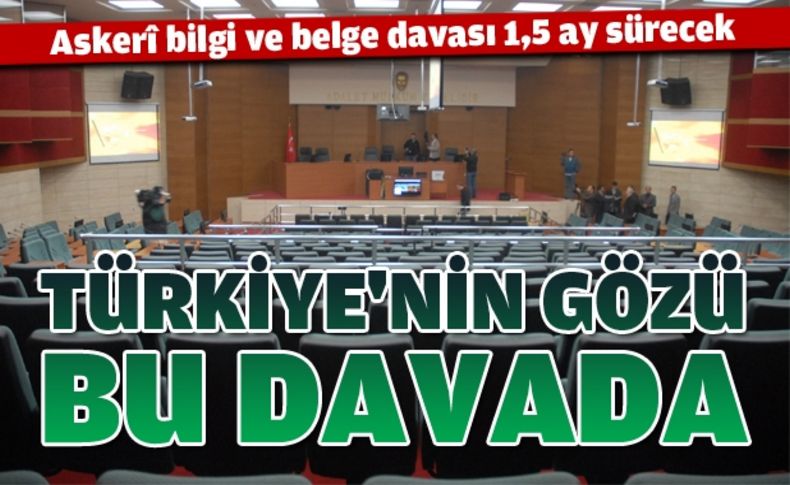 357 sanığın yargılanacağı dava için özel salon hazırlandı