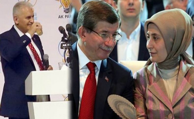 Sesi kısılınca imdadına Davutoğlu'nun eşi yetişti