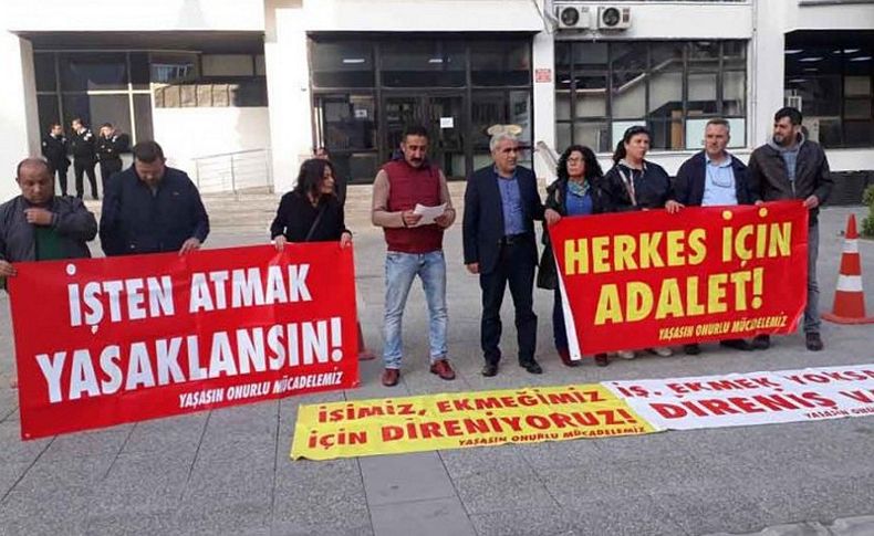 7 işçi'ye sevindiren haber; Karşıyaka Belediyesi'nde işe başlayacaklar