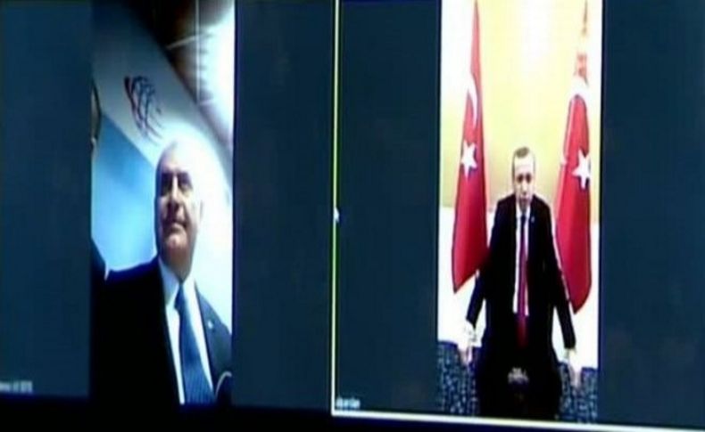 4.5G ile ilk görüşmeyi Erdoğan ve Yıldırım yaptı