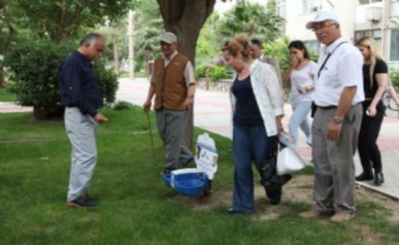 Bayraklı'da yaşam kapları yenilendi