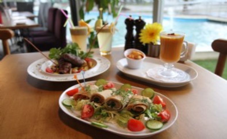 Diyabetik lezzetler Park Kafe'de