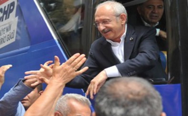 ​Kılıçdaroğlu'na İstanbul'da sevgi seli