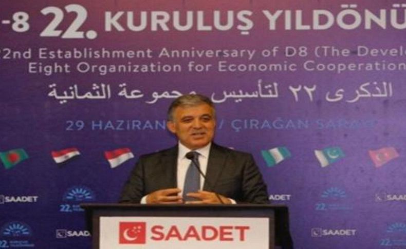 Abdullah Gül'den 'tek adam' eleştirisi