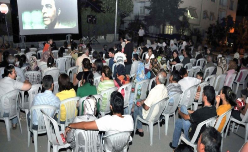 Açık havada sinema keyfi