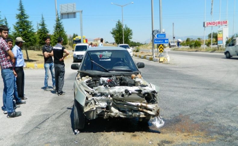 Acıpayam'da trafik kazası: 2 yaralı