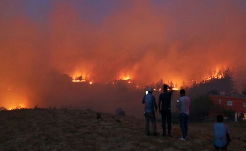 Adana'da orman yangını: 6 köy ve 800 hane boşaltıldı