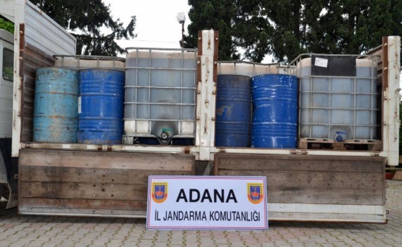 Adana'da 5 bin litre kaçak akaryakıt ele geçirildi