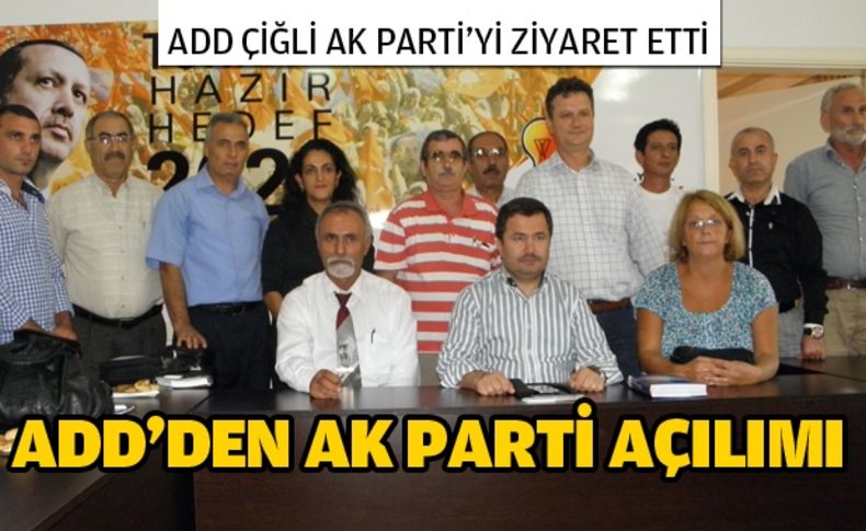 ADD’den AK Parti açılımı