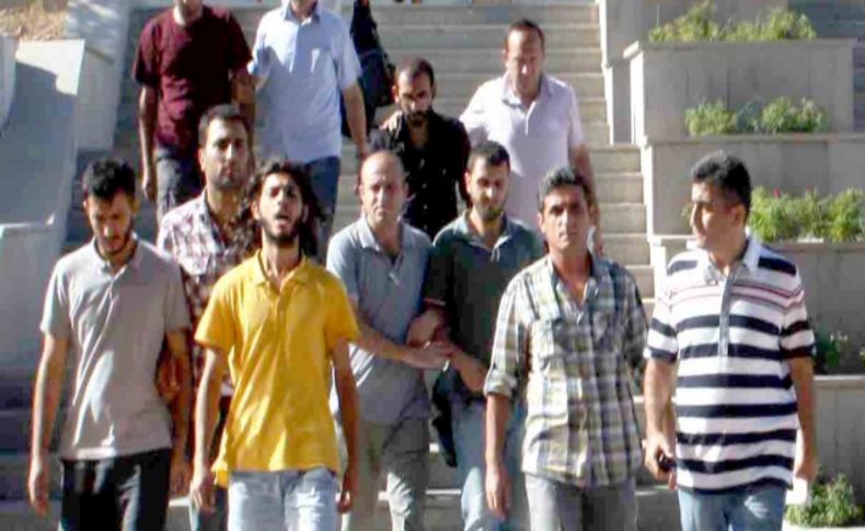 Ahmet Atakan'a destek eyleminde gözaltına alınanlar adliyeye sevk edildi