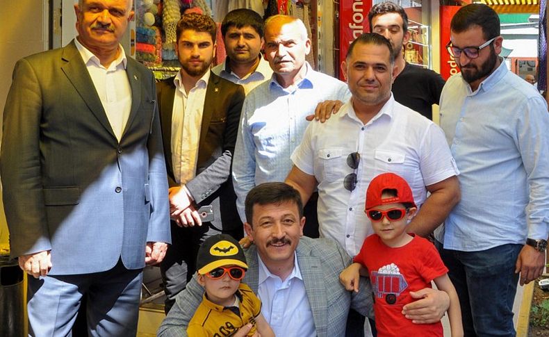 AK Parti'li Hamza Dağ, Aliağalılar'dan destek istedi