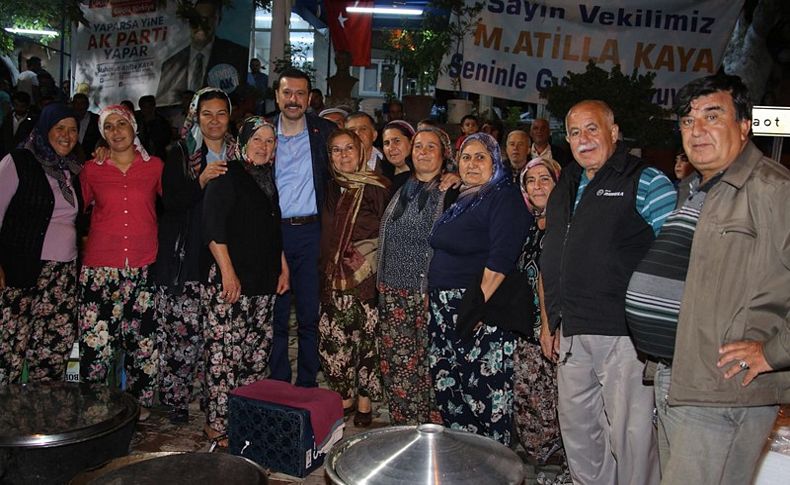 AK Partili Kaya seçim startını köyünden verdi