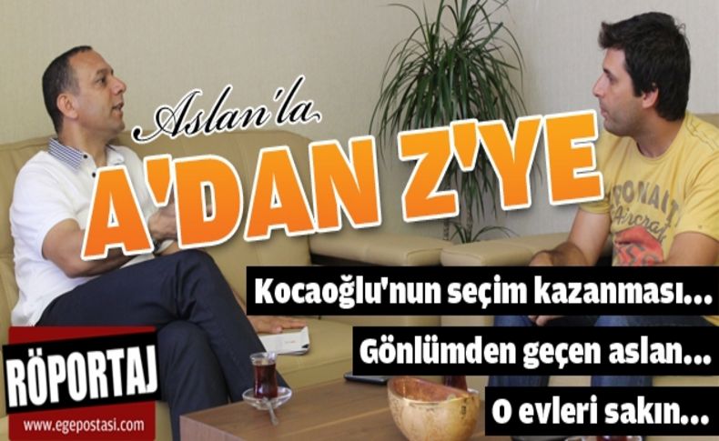 AK Parti Bayraklı İlçe Başkanı Ali Aslan gündemi Egepostası'na değerlendirdi